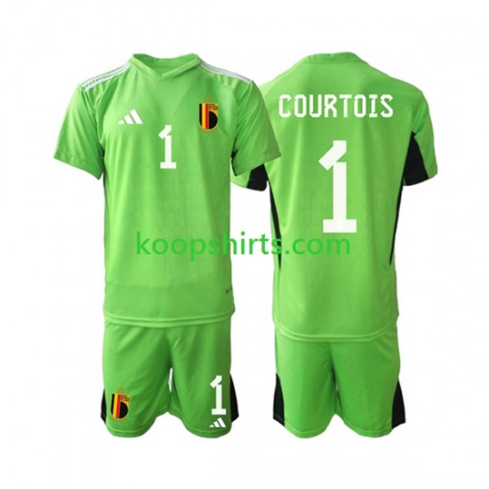 België Doelman Thuis Tenue Kinder Voetbalshirts Courtois 1 2021-2022 Korte Mouwen België Doelman Thuis Tenue Kinder Voetbalshirts Courtois 1 2021-2022 Korte Mouwen