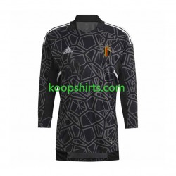 WK 2022 België Doelman Thuis Tenue Heren Voetbalshirts Lange Mouwen