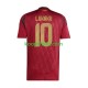 EK 2024 België Thuis Tenue Heren Voetbalshirts Romelu Lukaku 10 Korte Mouwen