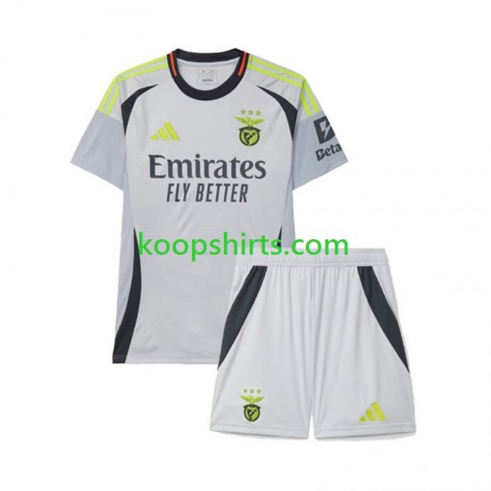Benfica Derde Tenue Kinder Voetbalshirts 2024-2025 Korte Mouwen Benfica Derde Tenue Kinder Voetbalshirts 2024-2025 Korte Mouwen