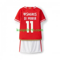 Benfica Thuis Tenue Kinder Voetbalshirts Di Maria 11 2023-2024 Korte Mouwen