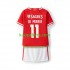 Benfica Thuis Tenue Kinder Voetbalshirts Di Maria 11 2023-2024 Korte Mouwen