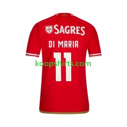Benfica Thuis Tenue Heren Voetbalshirts Di Maria 11 2023-2024 Korte Mouwen