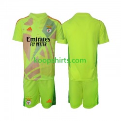 Benfica Doelman Thuis Tenue Kinder Voetbalshirts 2024-2025 Korte Mouwen