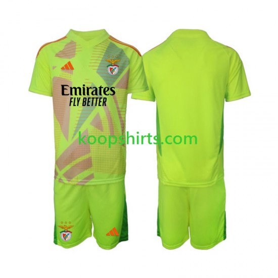Benfica Doelman Thuis Tenue Kinder Voetbalshirts 2024-2025 Korte Mouwen Benfica Doelman Thuis Tenue Kinder Voetbalshirts 2024-2025 Korte Mouwen