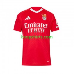 Benfica Thuis Rood Tenue Heren Voetbalshirts 2024-2025 Korte Mouwen