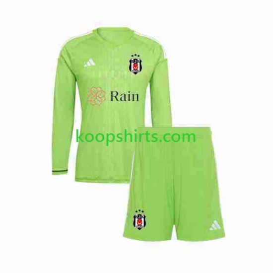 Besiktas Doelman Uit Tenue Kinder Voetbalshirts 2023-2024 Lange Mouwen Besiktas Doelman Uit Tenue Kinder Voetbalshirts 2023-2024 Lange Mouwen