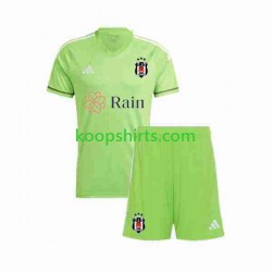Besiktas Doelman Uit Tenue Kinder Voetbalshirts 2023-2024 Korte Mouwen