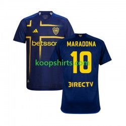 Derde Tenue Heren Voetbalshirts Boca Juniors MARADONA 10 2024-2025 Korte Mouwen