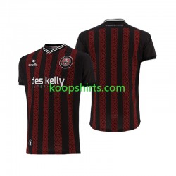 Thuis Tenue Heren Voetbalshirts Bohemian 2024 Korte Mouwen