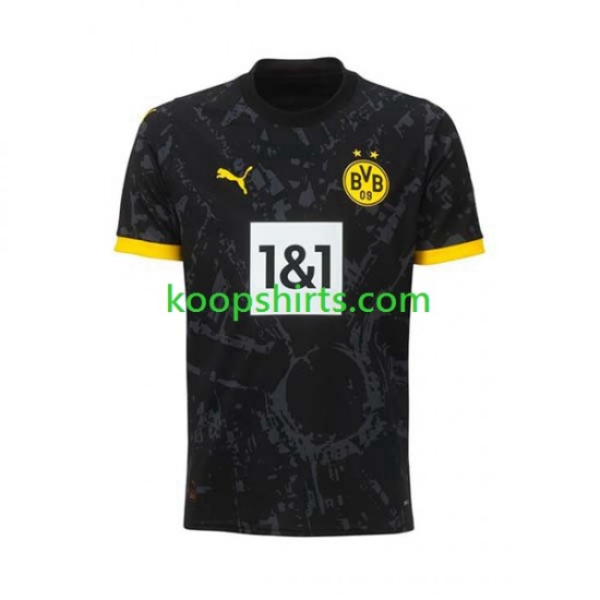 Borussia Dortmund Uit Tenue Heren Voetbalshirts 2023-2024 Korte Mouwen Borussia Dortmund Uit Tenue Heren Voetbalshirts 2023-2024 Korte Mouwen
