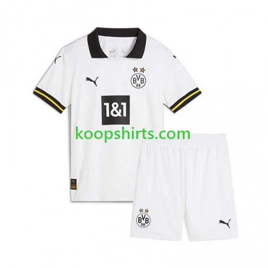 Borussia Dortmund Derde Tenue Kinder Voetbalshirts 2024-2025 Korte Mouwen Borussia Dortmund Derde Tenue Kinder Voetbalshirts 2024-2025 Korte Mouwen