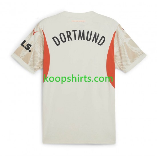 Borussia Dortmund Doelman Uit Tenue Heren Voetbalshirts 2024-2025 Korte Mouwen