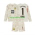 Borussia Dortmund Doelman Thuis Tenue Kinder Voetbalshirts Gregor Kobel 1 2024-2025 Lange Mouwen