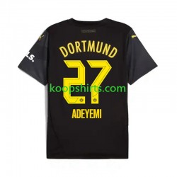 Borussia Dortmund Uit Tenue Heren Voetbalshirts Karim Adeyemi 27 2024-2025 Korte Mouwen
