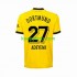 Borussia Dortmund Thuis Tenue Heren Voetbalshirts Karim Adeyemi 27 2023-2024 Korte Mouwen