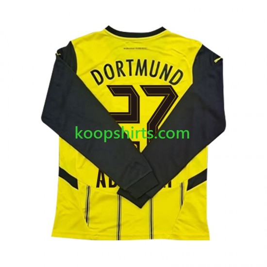 Borussia Dortmund Thuis Tenue Heren Voetbalshirts Karim Adeyemi 27 2024-2025 Lange Mouwen Borussia Dortmund Thuis Tenue Heren Voetbalshirts Karim Adeyemi 27 2024-2025 Lange Mouwen