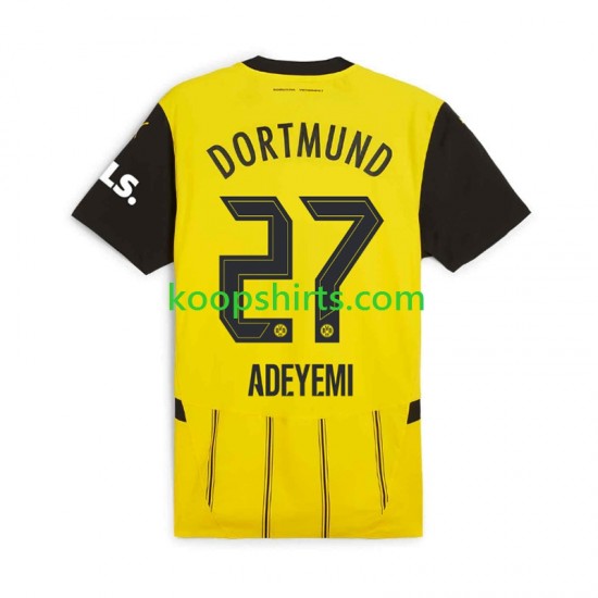 Borussia Dortmund Thuis Tenue Heren Voetbalshirts Karim Adeyemi 27 2024-2025 Korte Mouwen Borussia Dortmund Thuis Tenue Heren Voetbalshirts Karim Adeyemi 27 2024-2025 Korte Mouwen