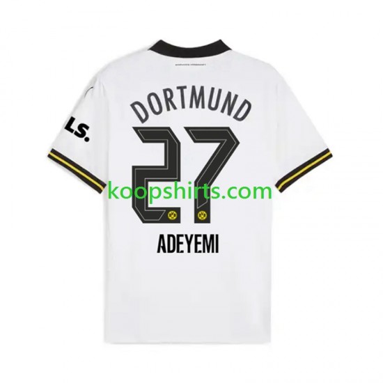 Borussia Dortmund Derde Tenue Heren Voetbalshirts Karim Adeyemi 27 2024-2025 Korte Mouwen Borussia Dortmund Derde Tenue Heren Voetbalshirts Karim Adeyemi 27 2024-2025 Korte Mouwen