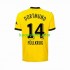 Borussia Dortmund Thuis Tenue Heren Voetbalshirts Niclas Fullkrug 14 2023-2024 Korte Mouwen