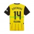 Borussia Dortmund Thuis Tenue Heren Voetbalshirts Niclas Fullkrug 14 2024-2025 Korte Mouwen