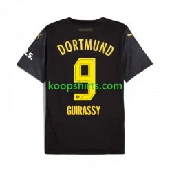 Borussia Dortmund Uit Tenue Heren Voetbalshirts Serhou Guirassy 9 2024-2025 Korte Mouwen