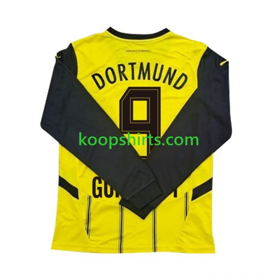 Borussia Dortmund Thuis Tenue Heren Voetbalshirts Serhou Guirassy 9 2024-2025 Lange Mouwen Borussia Dortmund Thuis Tenue Heren Voetbalshirts Serhou Guirassy 9 2024-2025 Lange Mouwen