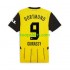 Borussia Dortmund Thuis Tenue Heren Voetbalshirts Serhou Guirassy 9 2024-2025 Korte Mouwen