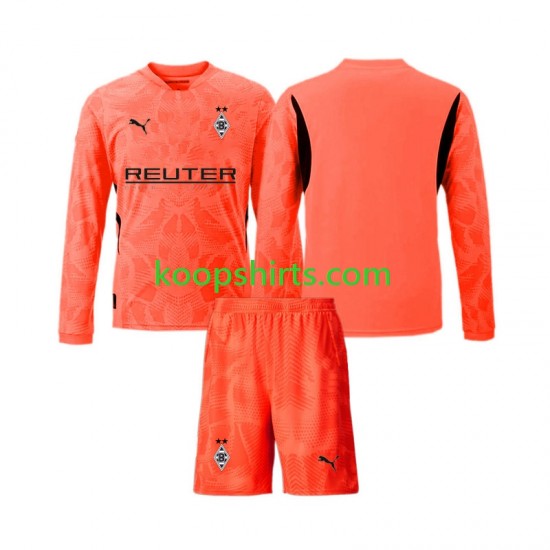 Borussia Mönchengladbach Doelman Derde Tenue Kinder Voetbalshirts 2024-2025 Lange Mouwen Borussia Mönchengladbach Doelman Derde Tenue Kinder Voetbalshirts 2024-2025 Lange Mouwen