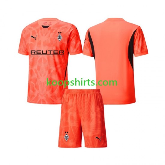 Borussia Mönchengladbach Doelman Derde Tenue Kinder Voetbalshirts 2024-2025 Korte Mouwen Borussia Mönchengladbach Doelman Derde Tenue Kinder Voetbalshirts 2024-2025 Korte Mouwen