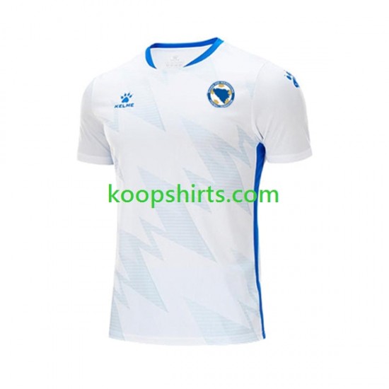 Bosnië-Herzegovina Uit Tenue Heren Voetbalshirts 2023 Korte Mouwen Bosnië-Herzegovina Uit Tenue Heren Voetbalshirts 2023 Korte Mouwen
