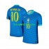 Brazilië Uit Tenue Heren Voetbalshirts Neymar JR 10 2024 Korte Mouwen