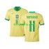 Brazilië Thuis Tenue Heren Voetbalshirts RAPHINHA 11 2024 Korte Mouwen