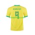 Brazilië Thuis Tenue Heren Voetbalshirts RICHARLISON 9 2022 Korte Mouwen