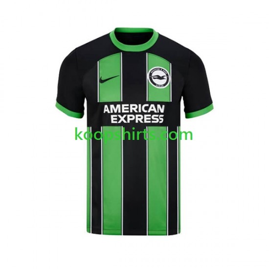 Brighton Hove Albion Uit Tenue Heren Voetbalshirts 2023-2024 Korte Mouwen Brighton Hove Albion Uit Tenue Heren Voetbalshirts 2023-2024 Korte Mouwen