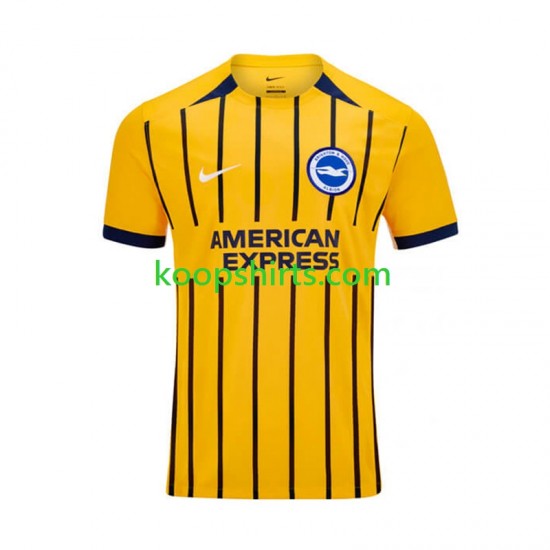 Brighton Hove Albion Uit Tenue Heren Voetbalshirts 2024-2025 Korte Mouwen Brighton Hove Albion Uit Tenue Heren Voetbalshirts 2024-2025 Korte Mouwen