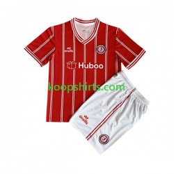 Bristol City Thuis Tenue Kinder Voetbalshirts 2023-2024 Korte Mouwen