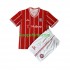 Bristol City Thuis Tenue Kinder Voetbalshirts 2023-2024 Korte Mouwen