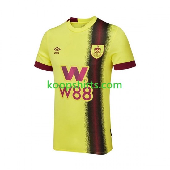 Uit Tenue Heren Voetbalshirts Burnley 2023-2024 Korte Mouwen Uit Tenue Heren Voetbalshirts Burnley 2023-2024 Korte Mouwen