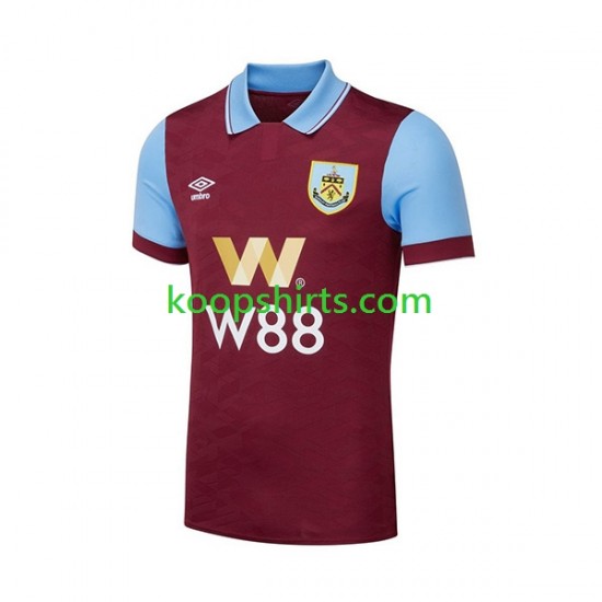 Thuis Tenue Heren Voetbalshirts Burnley 2023-2024 Korte Mouwen Thuis Tenue Heren Voetbalshirts Burnley 2023-2024 Korte Mouwen