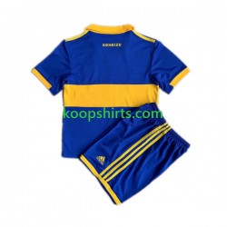 CA Boca Juniors Thuis Tenue Kinder Voetbalshirts 2022-2023 Korte Mouwen