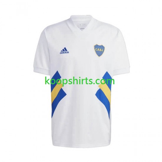 CA Boca Juniors Retro Thuis Tenue Heren Voetbalshirts Icon 2022-2023 Korte Mouwen CA Boca Juniors Retro Thuis Tenue Heren Voetbalshirts Icon 2022-2023 Korte Mouwen