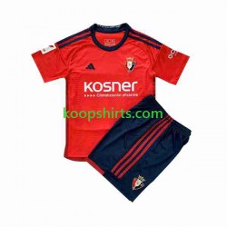 CA Osasuna Thuis Tenue Kinder Voetbalshirts 2023-2024 Korte Mouwen