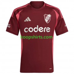 CA River Plate Uit Tenue Heren Voetbalshirts 2024-2025 Korte Mouwen
