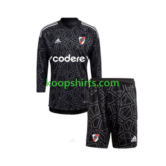 CA River Plate Doelman Thuis Tenue Kinder Voetbalshirts 2023 Lange Mouwen CA River Plate Doelman Thuis Tenue Kinder Voetbalshirts 2023 Lange Mouwen