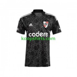 CA River Plate Doelman Thuis Tenue Heren Voetbalshirts 2023 Korte Mouwen