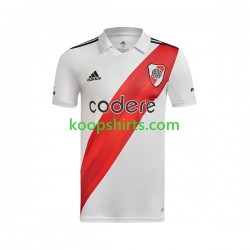 CA River Plate Thuis Tenue Heren Voetbalshirts 2022-2023 Korte Mouwen