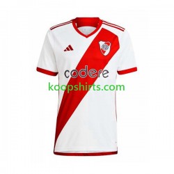 CA River Plate Thuis Tenue Heren Voetbalshirts 2023-2024 Korte Mouwen