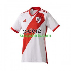 CA River Plate Thuis Tenue Heren Voetbalshirts 2023-2024 Korte Mouwen