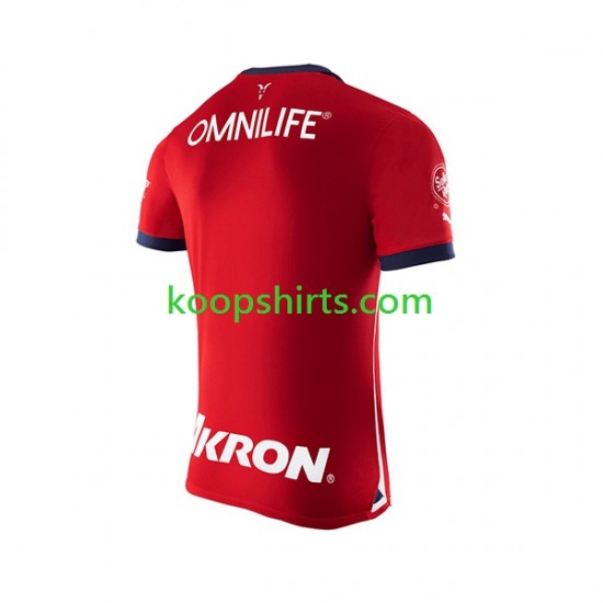 CD Guadalajara Thuis Tenue Heren Voetbalshirts 2023-2024 Korte Mouwen